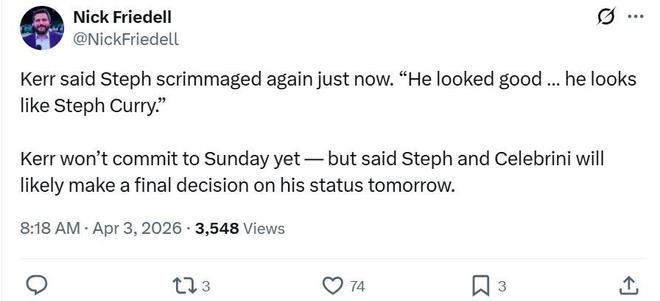 库里复出倒计时 勇士瞄准交易补强