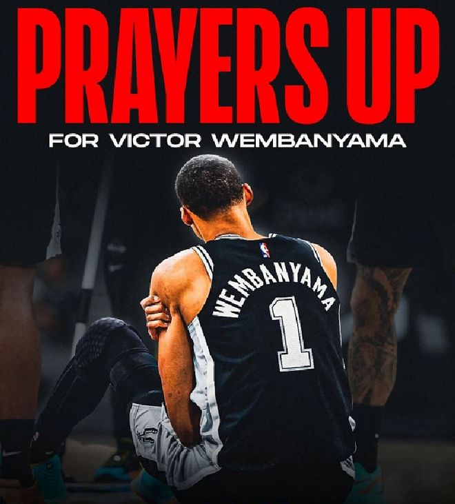 马刺主场大胜费城 文班亚马16分钟17+5板助球队登